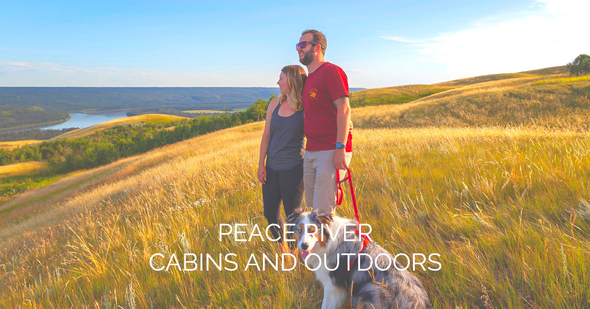 Hiking in the hills around Peace River